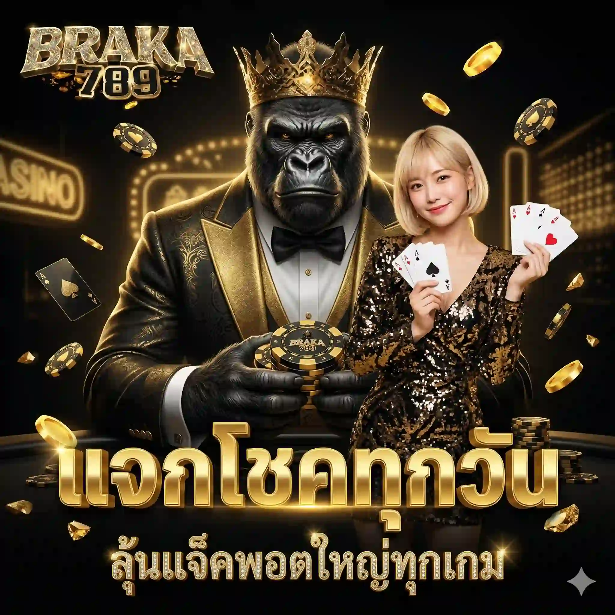 BRAKA789 สล็อตออนไลน์สุดปัง รวมเกมแตกจริง แจกโปรโมชั่นแรง